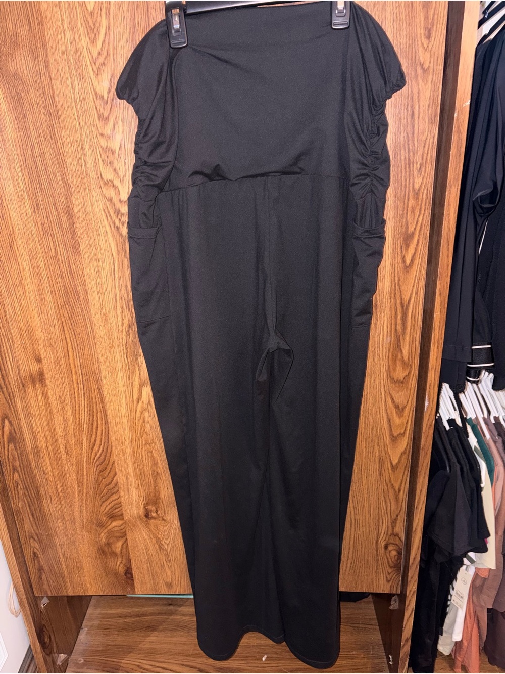 Black Women's Wide-Leg Jumpsuit